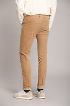 Foto 4 Harris pantalone 5 tasche uomo in velluto 1000 righe slim fit