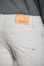 Foto 2 Harris pantalone 5 tasche uomo in velluto 1000 righe slim fit