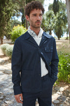 Work Chaqueta Sobrecamisa hombre en denim