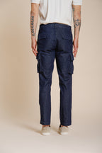 Chile pantalon cargo homme en denim regular fit