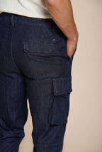 Chile men's cargo pants in denim regular fit
