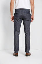 Milano pantalon chino homme en denim extra slim fit