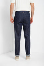 Boston men's chino pants in denim relaxed fit