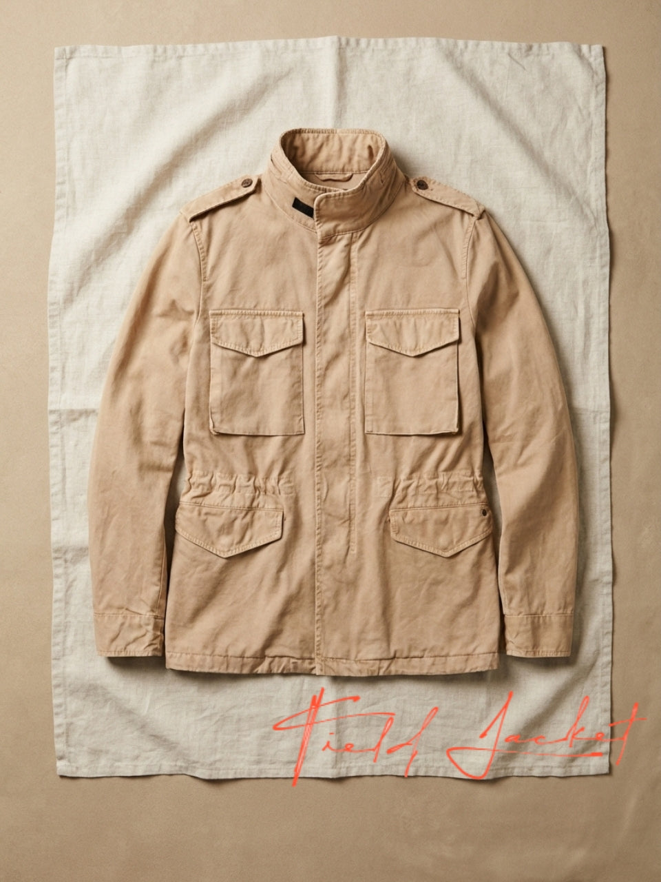 Field Chaqueta M74 hombre en canvas oxford 