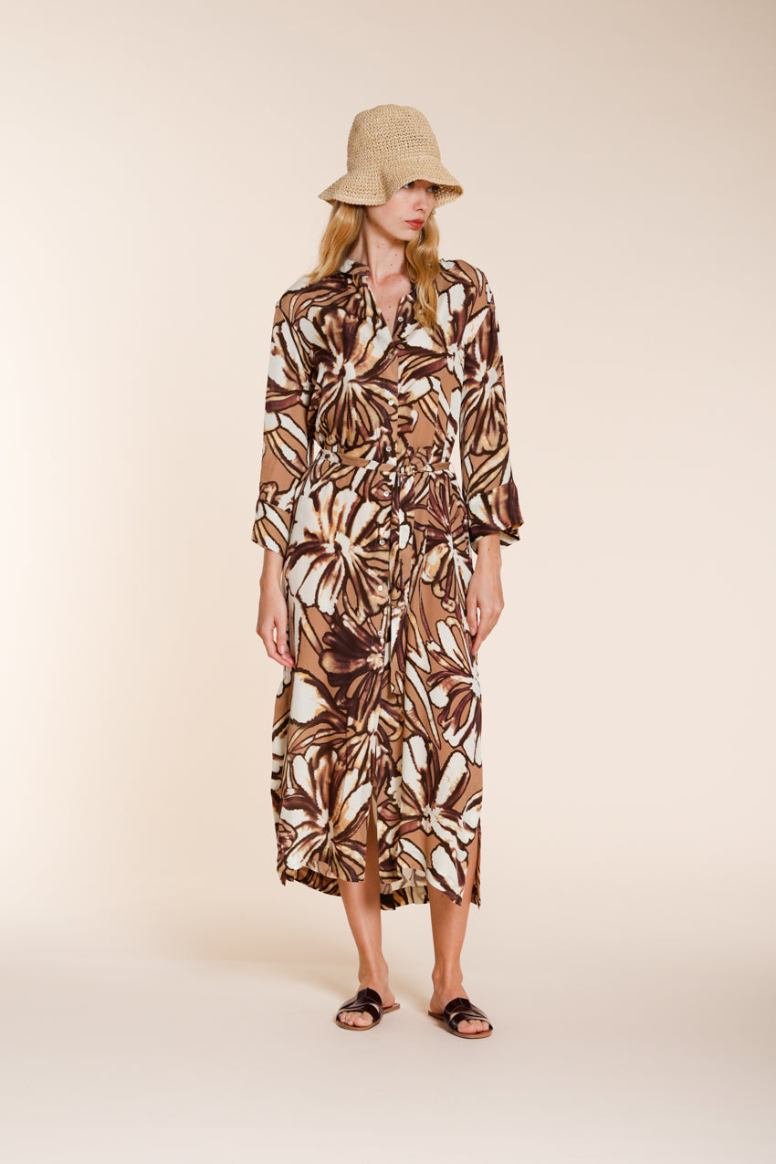 Colette Dress New women's dress in floral pattern canvas