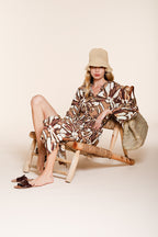 Colette Dress New women's dress in floral pattern canvas