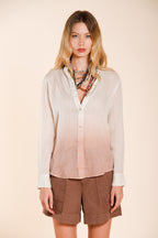 Delhi chemise femme à manches longues en ramie