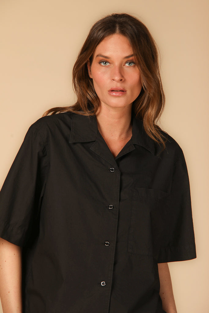 Image 5 of women's Florida shirt in black by Mason's