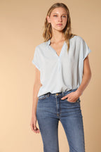 Adele MM women's short-sleeve shirt in tencel