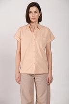 Livia women's shirt short sleeve in poplin