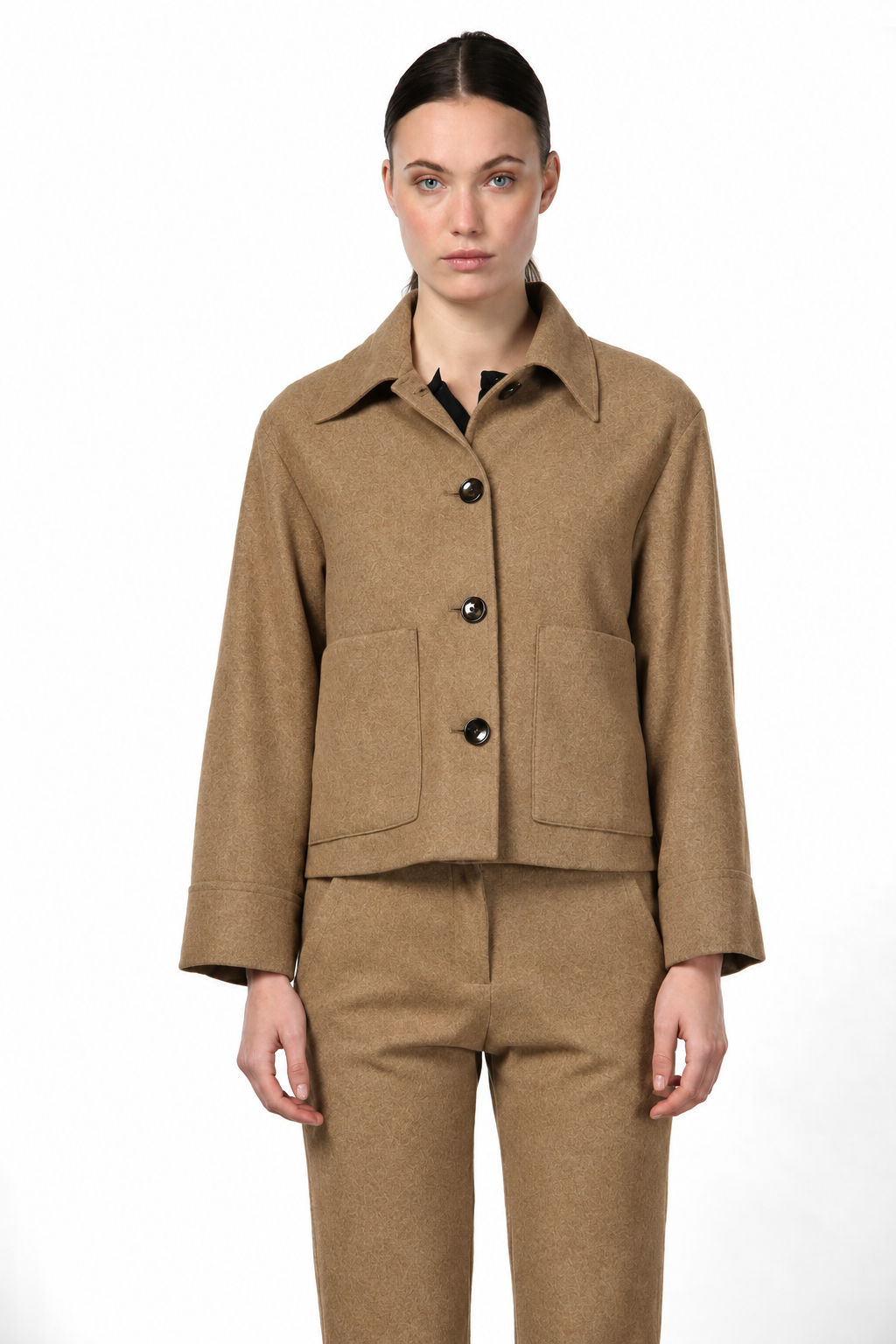 Rosie giacca donna in jersey flanella