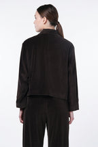 Rosie women’s jacket in wide-wale velvet