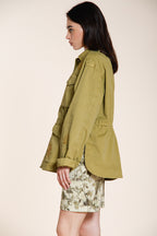 Florence New chaqueta mujer en twill ligero stretch bordado flores