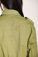 Florence New chaqueta mujer en twill ligero stretch bordado flores