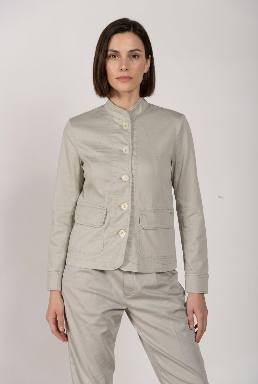 Karen New Jacke Damen aus Stretch-Sweatstoff