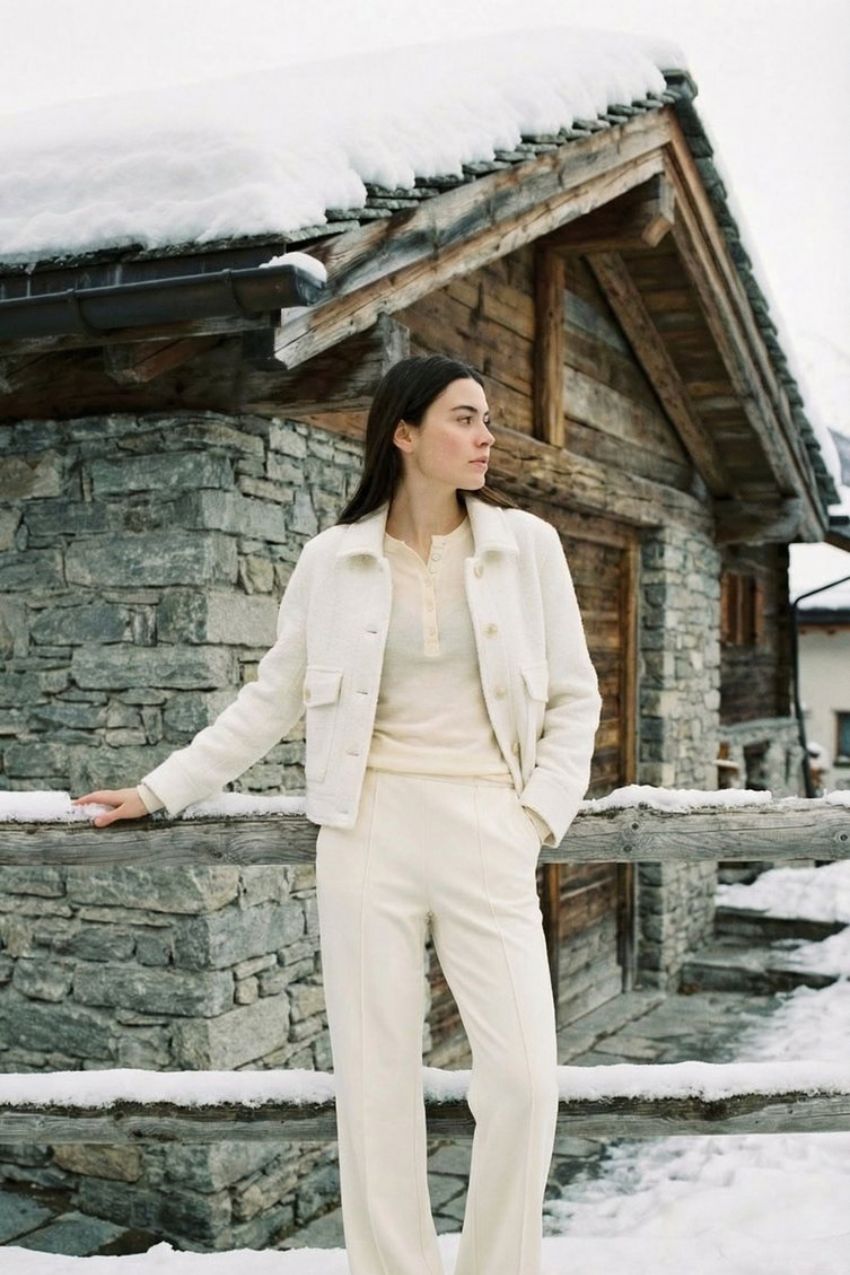 Odette giacca donna in lana bouclé