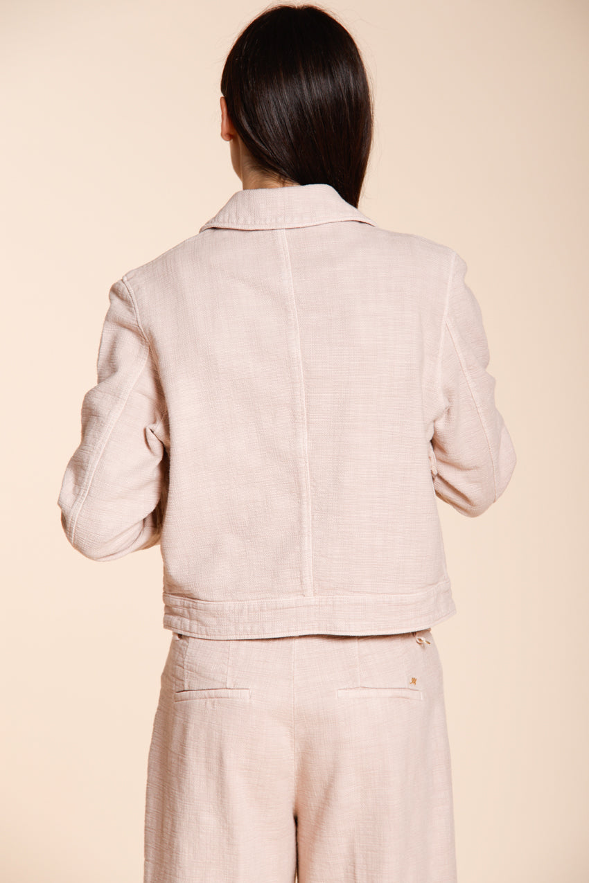 Odette women's jacket in basketweave