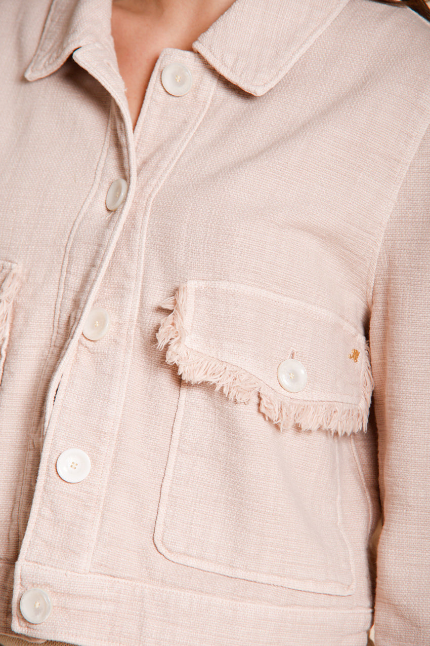 Women's Jacket Odette Pink Mat | Mason's – Mason's