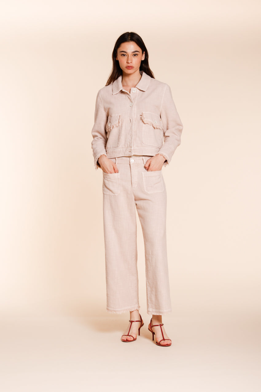 Odette women's jacket in basketweave