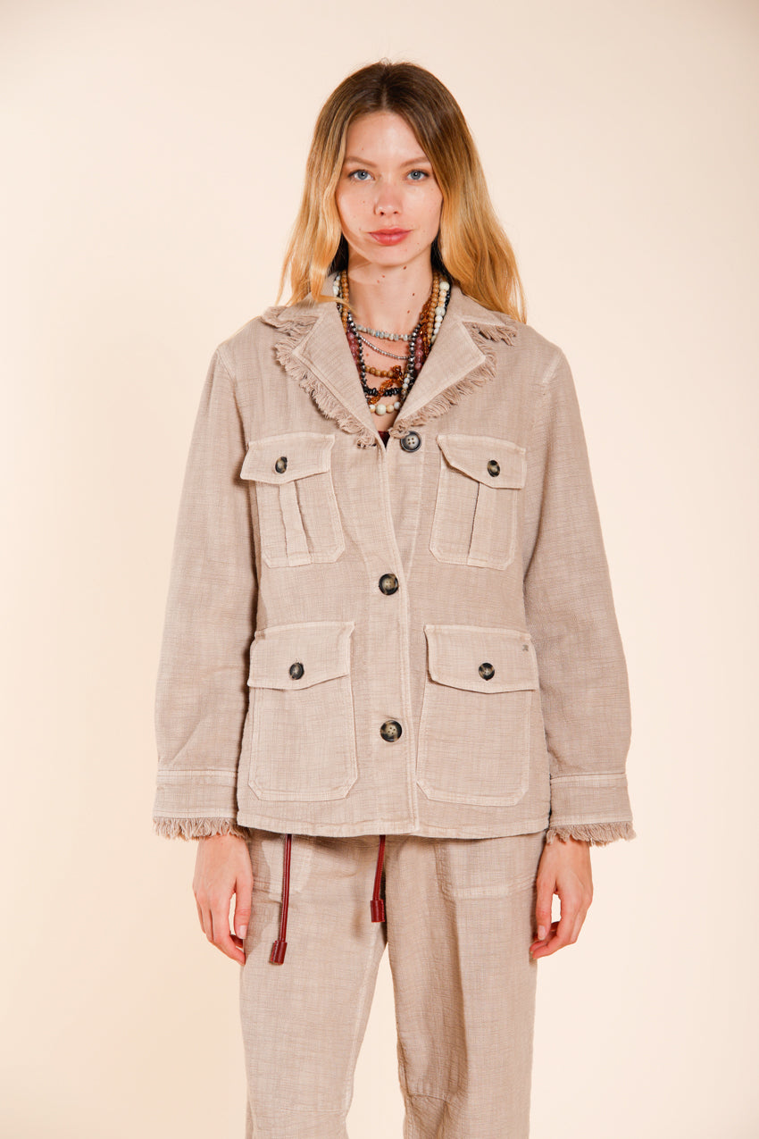 Santa Barbara women's jacket in natté