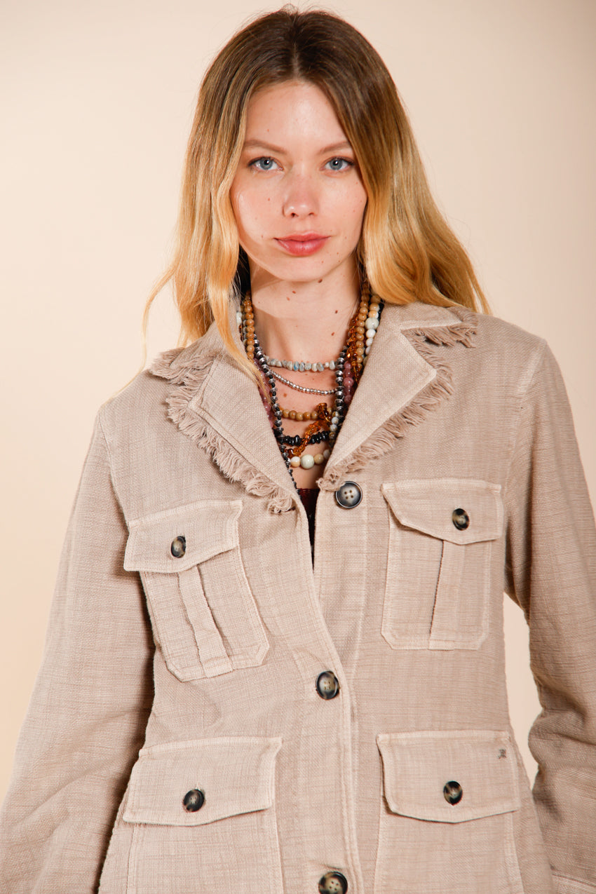 Santa Barbara women's jacket in natté