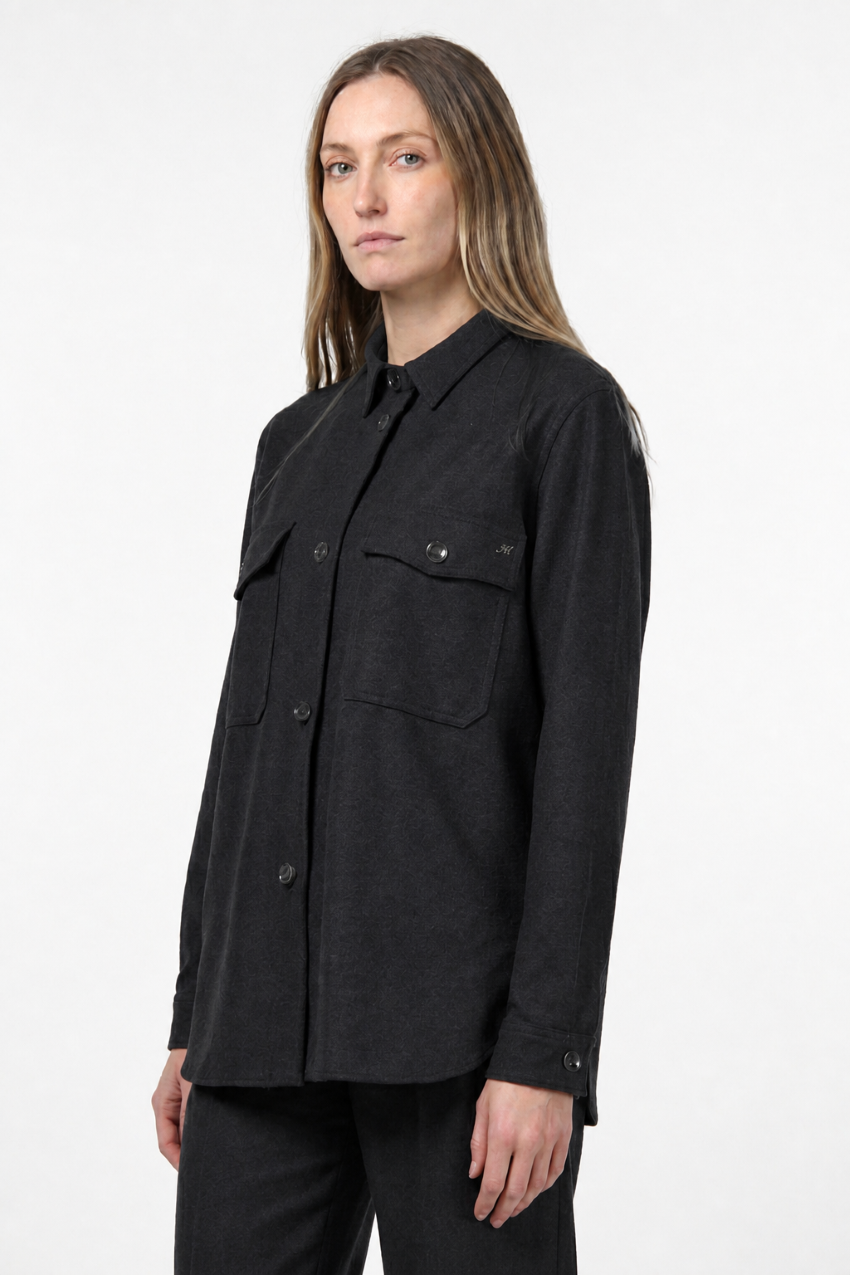 City Field women’s jacket in flannel jersey