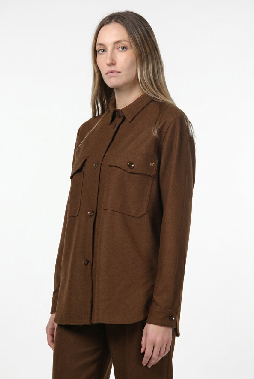 Chaqueta de mujer City Field en jersey franela