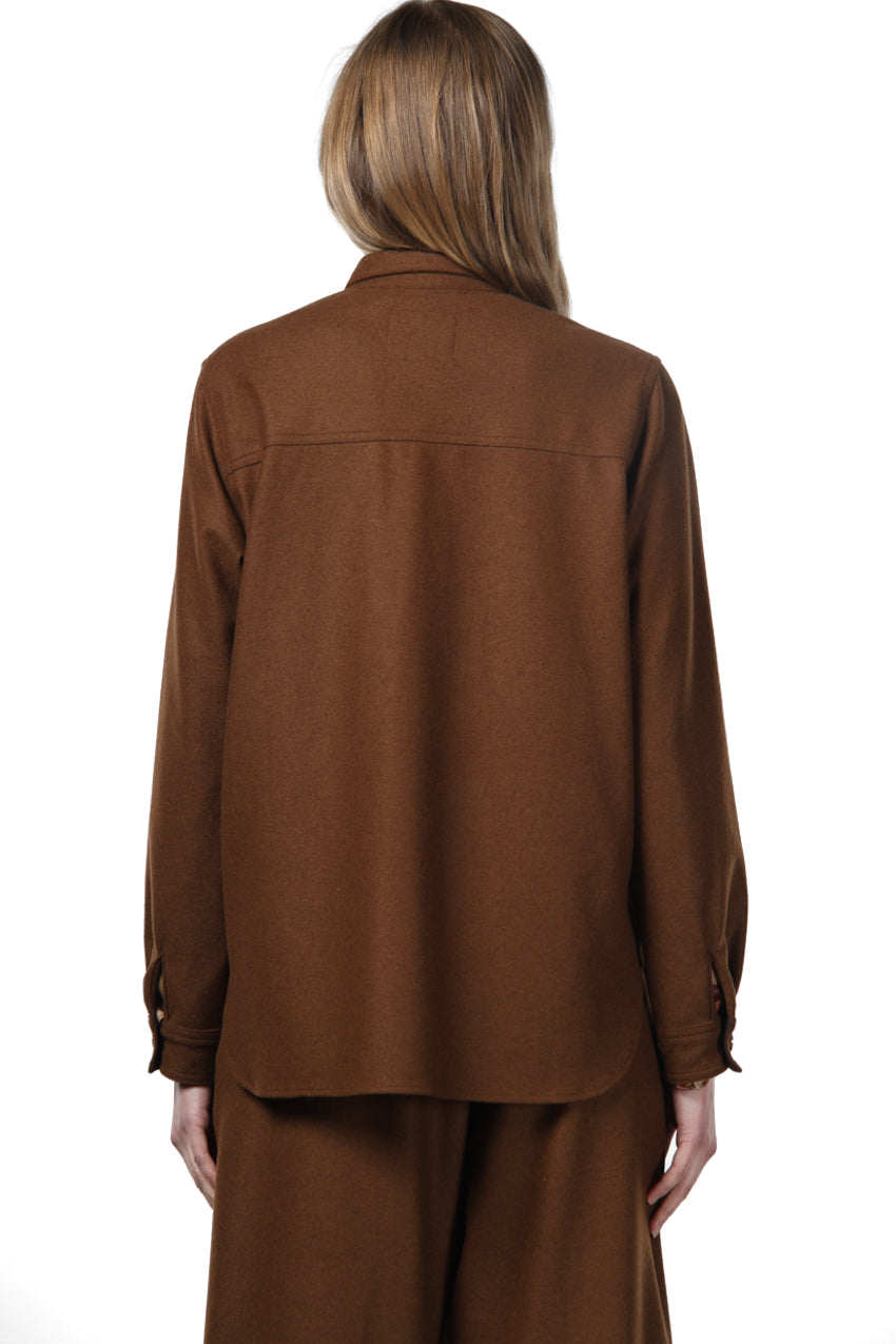 Chaqueta de mujer City Field en jersey franela