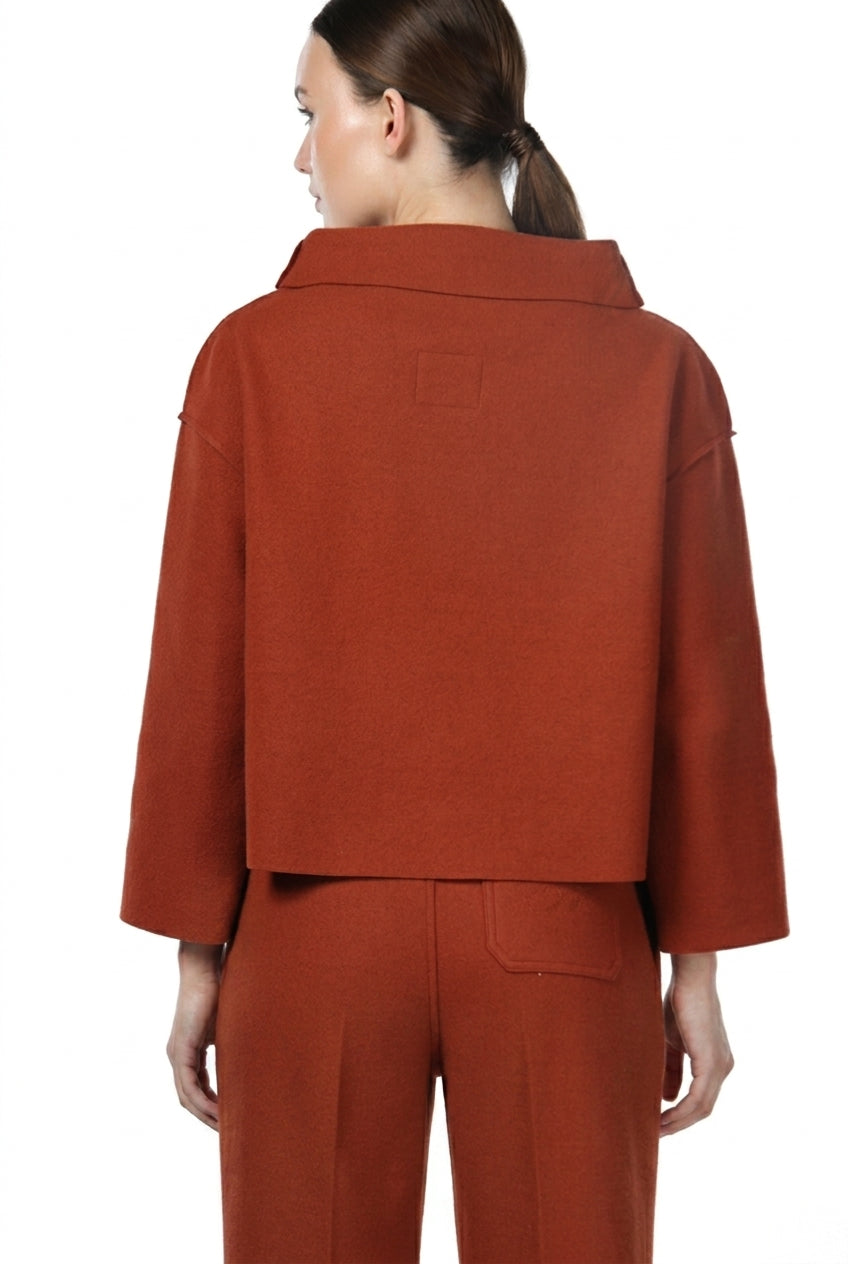 Nathi women’s sweatshirt in wool cloth