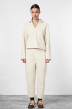 Simon women’s sweatshirt in wool cloth
