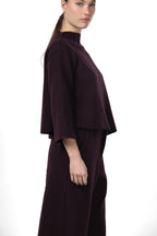 Ida women’s sweatshirt in wool cloth