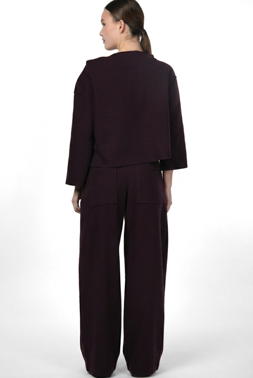 Ida women’s sweatshirt in wool cloth