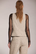 Foto 4 Ellen gilet donna in jersey bouclé