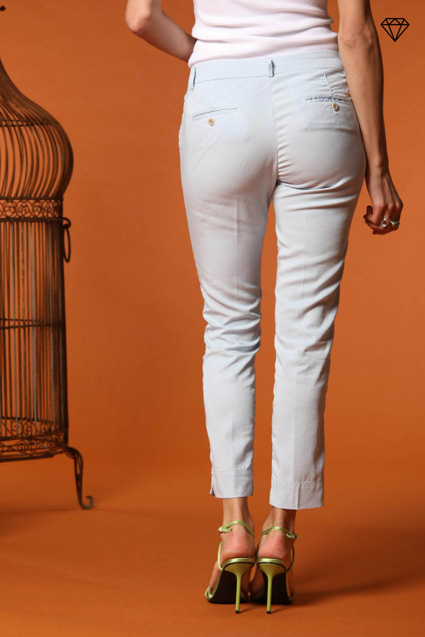 Immagine 4 di pantalone chino donna in twill modello Jaqueline Curvie curvy fit