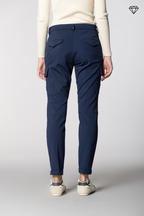 Chile City Damen-Cargohose aus technischem Jersey Slim Fit ①