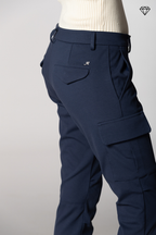 Chile City Damen-Cargohose aus technischem Jersey Slim Fit ①