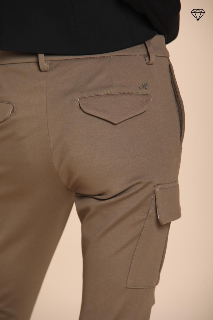 Foto 2 Chile City pantalone cargo donna in jersey tecnico slim fit ①