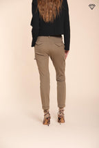 Foto 4 Chile City pantalone cargo donna in jersey tecnico slim fit ①