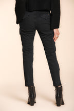 Chile City women’s cargo trousers in satin slim fit