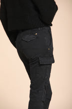 Chile City women’s cargo trousers in satin slim fit