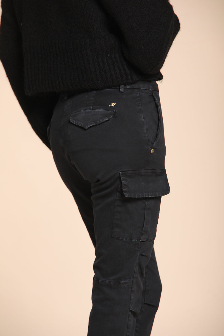 Chile City women’s cargo trousers in satin slim fit