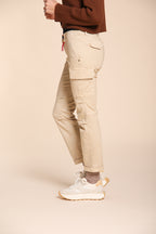 Chile City women’s cargo trousers in satin slim fit