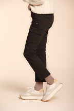 Chile City women’s cargo trousers in satin slim fit