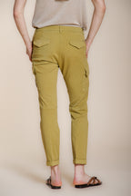 Chile City women's cargo pants in stretch gabardine slim fit