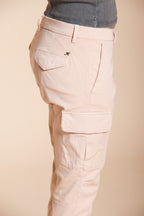 Chile City Hose Cargo Damen aus Stretch-Gabardine slim fit