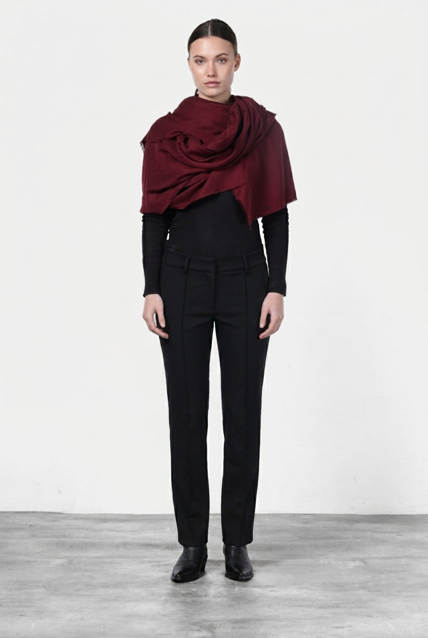 Kik pantalon chino femme en jersey technique slim fit
