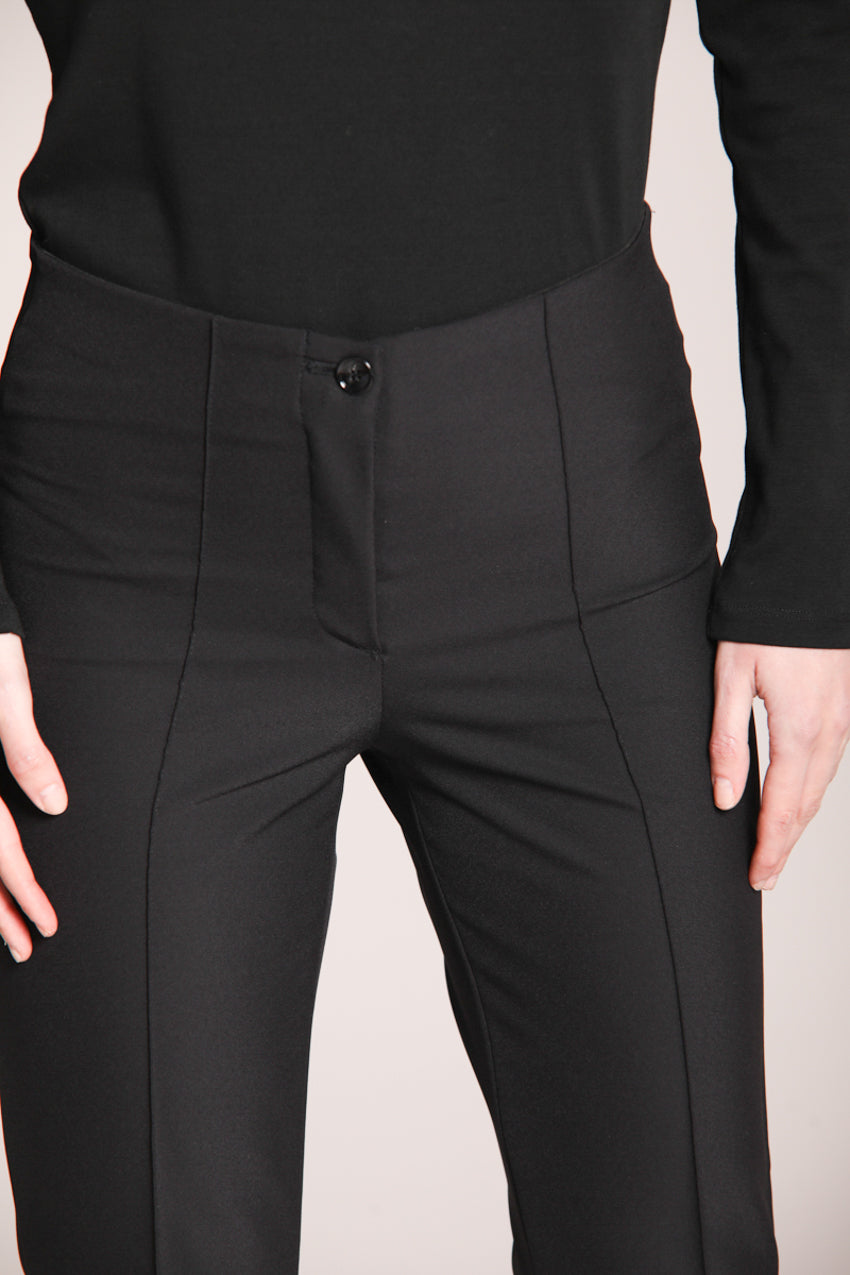 Foto 2 Milano pantalone chino donna in jersey slim fit