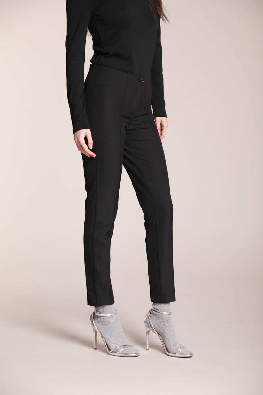 Foto 4 Milano pantalone chino donna in jersey slim fit