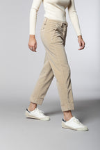 New York Carrot pantalon chino femme en velours carrot fit