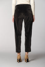New York Carrot pantalon chino femme en velours carrot fit